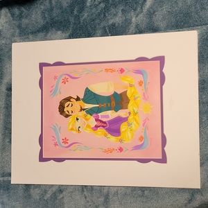 Disney WonderGround You Are My New Dream Tangled Rapunzel Art Print Gabby Zapata